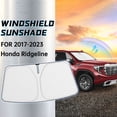 thumbnail image 2 of Windshield Sun Shade 2026 Upgrade Front Car Shades, Foldable Sun Shade Protector Fit for 2017-2020 2021 2022 2023 Honda Ridgeline, 2 of 8