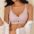 thumbnail image 4 of Supportive Seamless Bralette for Casual Everyday Comfort Lifted Shape Non Wired Breathable Soft Wireless Bra for All Seasons, 4 of 8