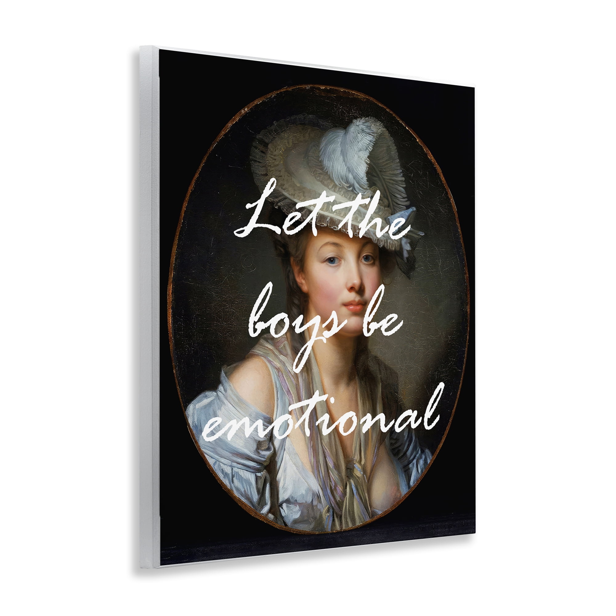 Stupell Industries Let The Boys Be Emotional Wall Plaque Art, design by Tina LeCour
