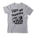 thumbnail image 5 of I Love My Grandson Shirt Grandpa Grandma Shirts Mothers Day Grandma Shirt Fathers Day Grandpa Shirt (XX-Large Navy Blue), 5 of 6