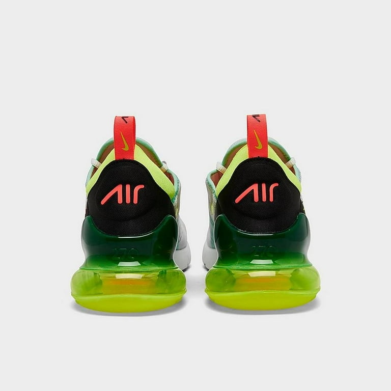 Men's Nike Air Max 270 Vast Grey/Volt-Hot Lava-Black (FZ4132 001