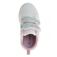 thumbnail image 6 of Laura Ashley Girls Hook And Loop Sneakers (Toddler Little Girls), White, 12, 6 of 7