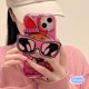 thumbnail image 4 of Funda De Teléfono Para iPhone 14 Pro Max 14 Plus 13 12 11 X XR XS 8 7 SE 2020 Con Powerpuff Girls Soporte De Vidrio Cubierta Suave, 4 of 4