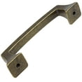 thumbnail image 4 of GlideRite 3 in. Center Classic Base Pull Cabinet Hardware Handle, Antique Brass, Pack of 10, 4 of 5