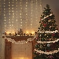 thumbnail image 2 of Christmas Strips Festival Props Foldable Modern Party Scene Light String Fabric Strip, 2 of 4