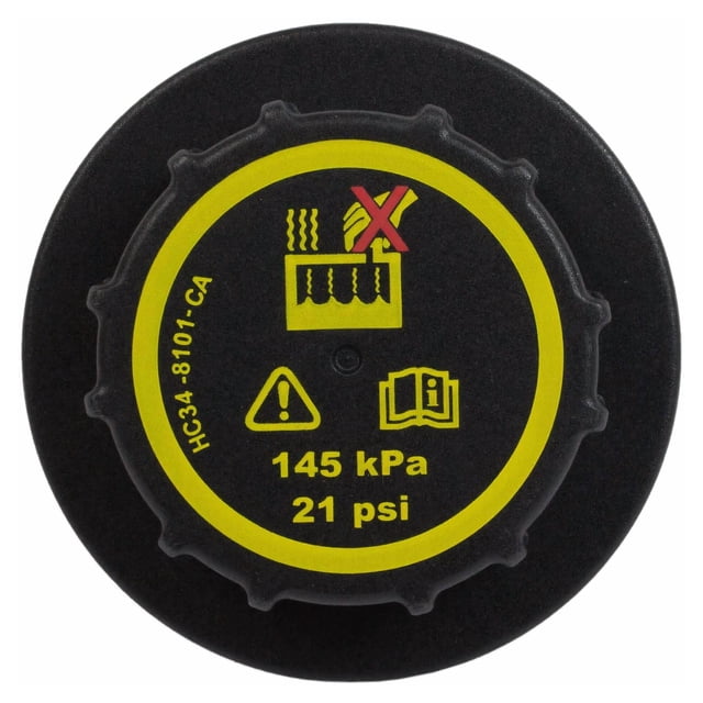 Tapón Del Deposito Recuperador OEM OEM P/ Ford F-250 Super Duty V8 6.7l De 2016 A 2022 Motorcraft