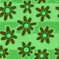 thumbnail image 1 of Ahgly Company Machine Washable Indoor Square Transitional Seaweed Green Area Rugs, 4' Square, 1 of 7