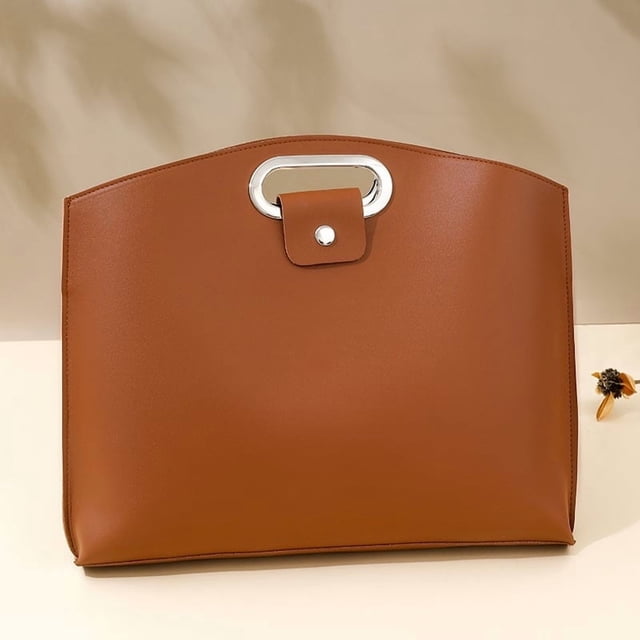 Large Tote Bag Women’S Laptop Tote Bag Set Large Capacity Leather Wear-Scratch Proof Notebook Tablet Handbag Portable Commuting Laptop Tote Bag