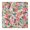 Flower P, variant on Flower Print Elastic Fitted Tablecloth - Watercolor Flowers Pattern Square Table Cover, Windproof Snug Fit Outdoor Picnic Table Protector, Washable Cute flowers Design (34x34 Inches)