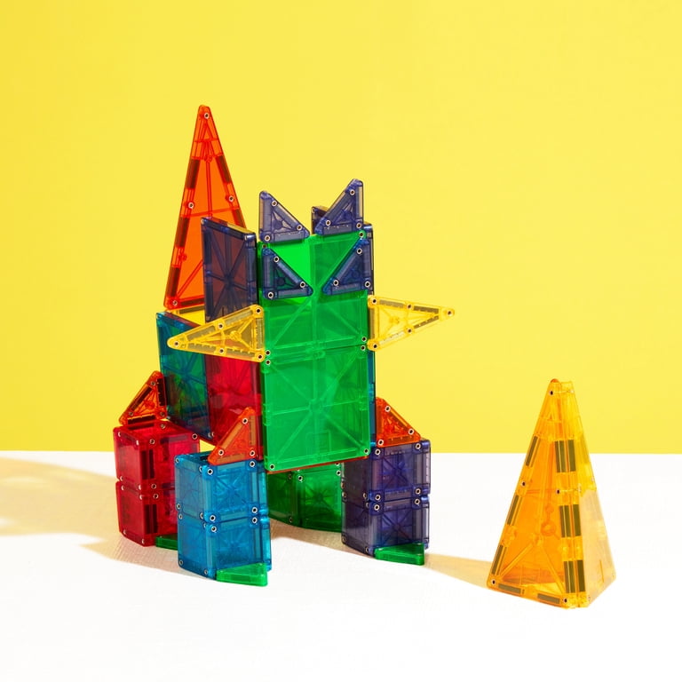 MAGNA-TILES Combo 62-Piece Magnetic Construction Set - Walmart.com
