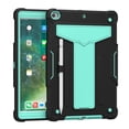 thumbnail image 2 of iPad 10.2 2020/2019 Case, Dteck iPad 8th Generation Case, iPad 7th Generation Case, Heavy Duty Shockproof Rugged High Impact Protective Case for iPad 10.2 inch 2020/2019, Black + Mint, 2 of 4