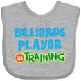 thumbnail image 3 of Inktastic Billiards Player in Training Boys or Girls Baby Bib, 3 of 4
