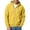 AH08-Yellow, variant on Lumtrix Zip Up Hoodie Men Long Sleeve Solid Color Plain Hooded Sweatshirts Casual Fall Spring Winter Track Jackets Pink 3XL