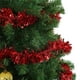 thumbnail image 4 of Guirnaldas de oropel metálico de 30 m, oropel con purpurina roja, plateada y dorada, decoración para árbol de Navidad, guirnaldas gruesas para decoraciones navideñas para bodas y fiestas, 4 of 5
