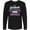AB-Black, variant on Inktastic My Greatest Blessings Call Me Abuela with Flowers Long Sleeve T-Shirt