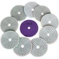 thumbnail image 5 of Handdo 3 Inch Diamond Polishing Pads with 1Pcs 3 Inch Backer Pad, 11Pcs 50-3000 Grit Polishing Pad Kit Fit for Drill, Grinder, Polisher, 5 of 6