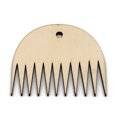 thumbnail image 3 of 7PCS Wooden Weaving Tool Wood Weaving Needle Weaving Shuttle Weaving Loom Comb, 3 of 10