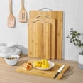 thumbnail image 4 of Wholesale Food-Grade Solid Wood Chopping Board: 24x34CM Rectangular Design for Meat, Fruits & Dough Rolling – Durable, Easy-Clean Kitchen Essential for Home & Commercial Use, Compact Storage-Friendly, 4 of 5