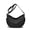 Black, variant on Trendy Small Crescent Bag Nylon Crossbody Bags for Women Lightweight Hobo Luna Bag Multi-Pocket Shoulder Crossbody Purses
