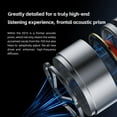 thumbnail image 5 of FiiO FD15 13.8mm Magnalium DLC HiFi Dynamic Driver in-Ear Earphone with Stainless Steel Shell, Detachable MMCX Cable Black, 5 of 9