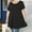 Black, variant on Plus Size Tops for Women Casual Short Sleeves T Shirts Flowy Blouses