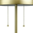 thumbnail image 5 of Novogratz x Globe Haydel 21" 2-Light Matte Brass Table Lamp, 12976, 5 of 9