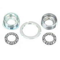 Bottom Bracket Set 3/Piece Crank 1.37x24t Chrome.bicycle bottom bracket, bike bottom bracket, lowrider bikes, beach cruiser,