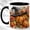 Black, variant on Witch Hat Pumpkin Coffee Mug, Halloween Pumpkin Mug, Ceramic 11 oz