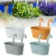 thumbnail image 5 of Cubo De Metal Con Gancho Desmontable Cubo De Almacenamiento Colgante Para Cerca Ventana Patio Jardín sonducket HA042815-02, 5 of 6