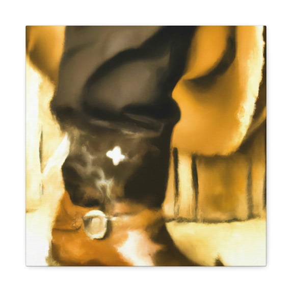 Boots of Triumphant Stride - Canvas