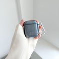 thumbnail image 3 of Funda protectora para Airpods 1, 2, 3 Pro, para Apple Airpods Pro 2.º 1/2/3, funda suave de TPU para auriculares inalámbricos con Bluetooth y llavero, 3 of 5
