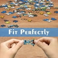 HUADADA Jigsaw Puzzles for YPF5 Adults 1000 Pieces, Windows World Fit Well Letter on Back No
