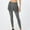 Dark Gray, variant on Clearance Clothes Under $10.00 Leggings for Women Comfy Elastic Waist Seamless Yoga Pants Slim Fit 2-in-1 Non See Through Leggings for Dance Cyclings Running