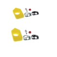thumbnail image 1 of 2x Kit de Filtro de Aire de Junta de Diafragma de Carburador para BRIGGS&STRATTON 495770 795083 Macarena Junta de montaje en carbohidratos, 1 of 8