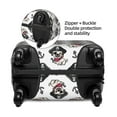 thumbnail image 2 of Hirioo Pirate Puppy for Elasticity Suitcase Cover (No luggage Included) Durable Luggage Protector Fits 18-32 Inch Luggage-Small, 2 of 7