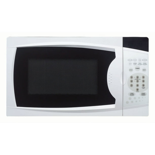 Magic Chef 0 7 Cu Ft 700w Countertop Microwave Oven In White