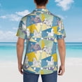 thumbnail image 6 of Daiia Cute Poodle Dog Hawaiian Shirt for Men Gentle Cotton Regular Short Sleeve Casual-3X-Large, 6 of 9
