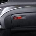 thumbnail image 5 of TINKI Compatible for Honda Pilot 2016-2022 Interior Accessories Carbon Fiber Center Consoles Cover Decals Protector Sticker, Soft Carbon Fiber, Red, 5 of 15