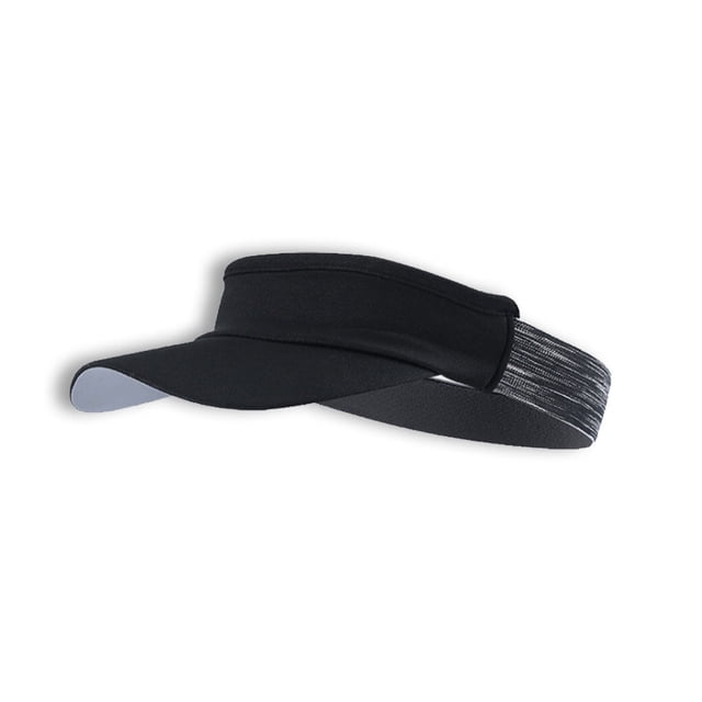 stanreset Sunscreen Hat Empty Top Elastic Design Good Breathability Sweat Absorption Sunlight Caps Cycling Accessory for Camping Hiking Type1 NO1