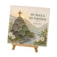 thumbnail image 6 of Psalms of Strength Sea Glass Art Kit, DIY Bible Verse Craft Kit with Sea Glass and Painting Board, Inspirational Religious Home Decor for Adults, Christian Gift for Women, Prayer Space and Wall Art, 6 of 8