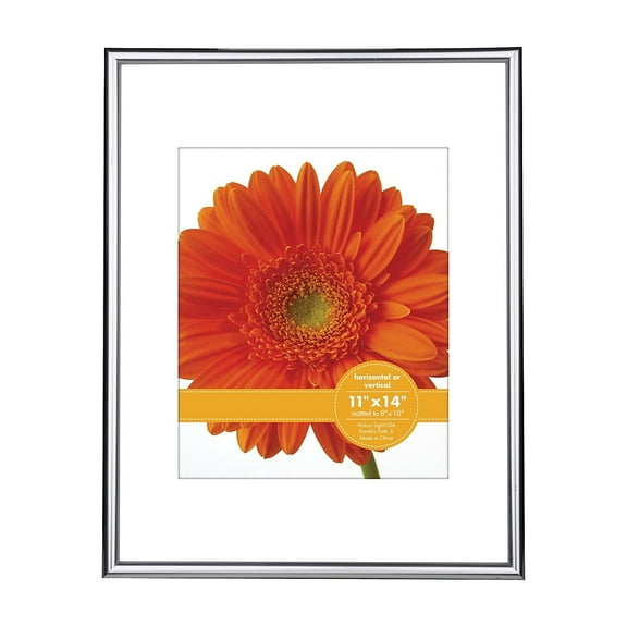 Victory Light 11 x 14 Silver Poster Frame VF2001B.1114S