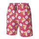 thumbnail image 4 of Balery Piggy Sunflower Traje de Baño Estilo Hawaiano para Hombre, Shorts de Secado Rápido con Bolsillos-3X-Large, 4 of 6