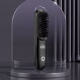 thumbnail image 3 of DAMAI 2026 Upgraded Cordless Hair Straightener Brush – 3 Heat Settings, Portable Straightener Brushs for Travel with LCD Temperature Display, Fast Heating Cordless Mini Hair Brushs (Black), 3 of 9
