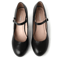 thumbnail image 6 of J. Adams Honey Jane Heels for Women – Round Toe indented Pumps Heels Shoes Stylish and Comfortable with Gentle Ankle Strap, 6 of 7