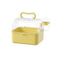thumbnail image 2 of Hamster Cage Plastic with Carry Handle Panoramic Cover and Deep Base for Syrian Dwarf Hamsters Gerbils & Mice, 2 of 6