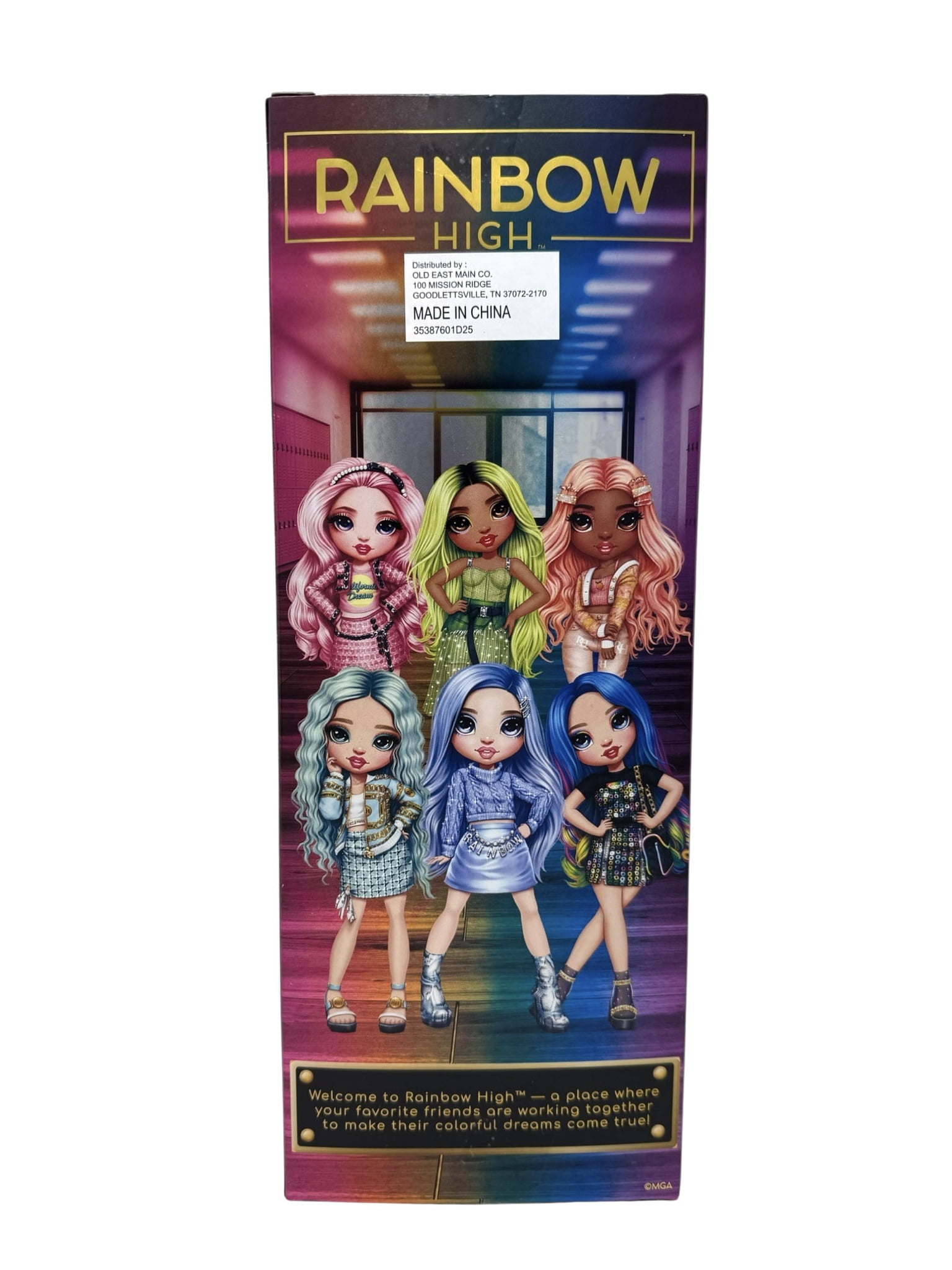 Rainbow High Karma Nichols 11" Fashion Doll - Neon Yellow Hair & Fashion Outfit