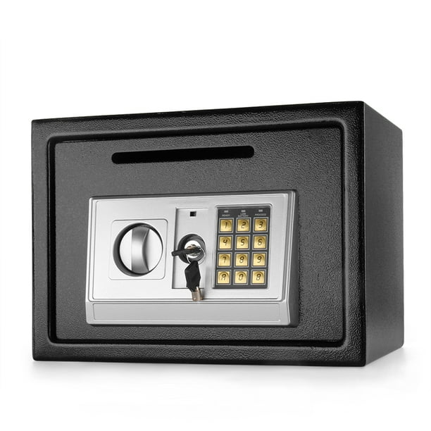 Electronic Depository Safe Box with Drop Slot Posting Opening Digital Keypad Combination Lock