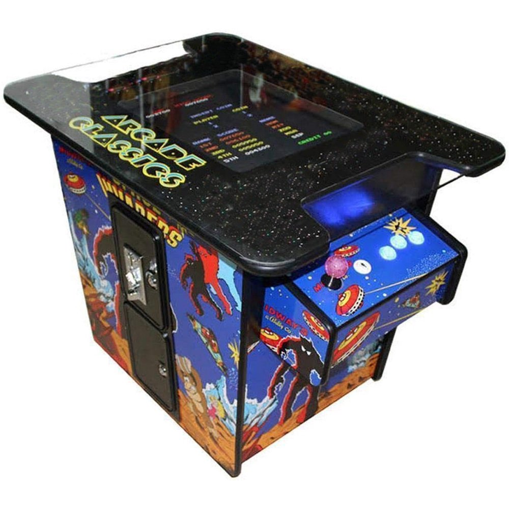 Cocktail Arcade Machine Video Game 22" LCD with 60 Classic Games
