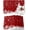 Red, variant on Christmas Placemats Set of 4 Gingerbread Man Place Mats Candy Cane Linen Red Stripes Table Mats for Dining Kitchen Table Winter Holiday Dinner Party Home Xmas Decorations 13x19 Inch