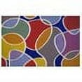 thumbnail image 2 of Fun Time Nylon 39"x58" Groovin' Area Rug in Multi-Color, 2 of 2